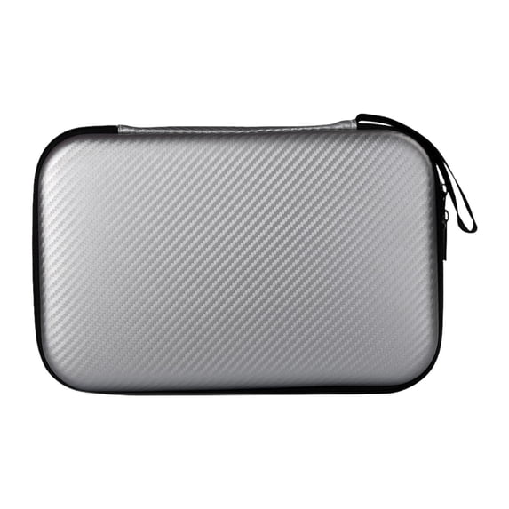lacooooppia Hard Shell Pong Paddle Case Racket Cover Holder Travel Portable for 2 Paddles Table Tennis Paddle Storage Bag