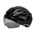 thumbnail image 1 of lacooooppia Helmet Hard Hat Convenient Use 22 Vents Sports Gear Cycling Accessories for Circumference 55-61cm/22-24in Black, 1 of 8