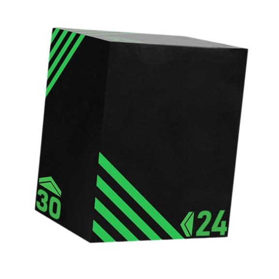 lacooooppia Jump Box Portable Plyometric Jump Box Home Gym Workout Fitness Soft Surface Non Slip Step up Box for Lunges Squats PVC Suitable for Adults Kids Home Style A