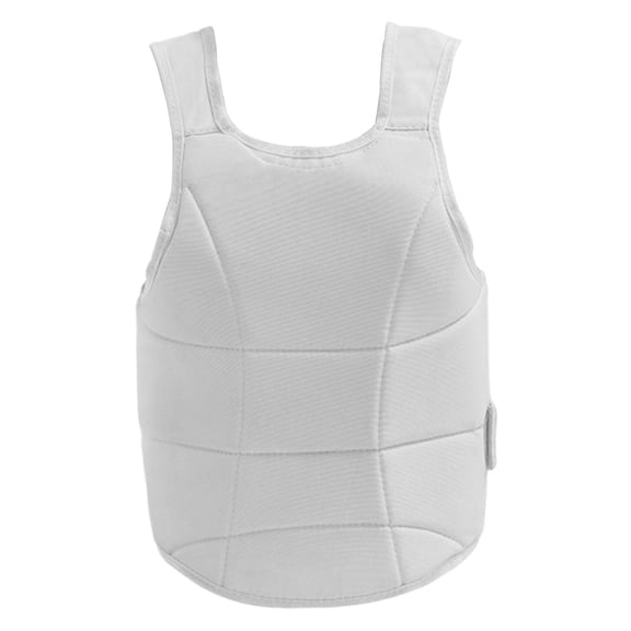 lacooooppia Karate Chest Protector Body Protector Belly Protection Gear Protective, Karate Chest Guards, Vest for Heavy Punching Sparring XL