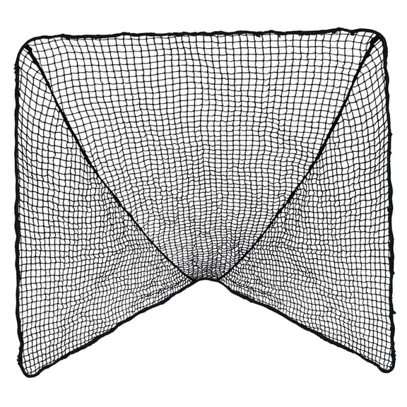 lacooooppia Lacrosse Goal Net Hockey Goal Replacement Nets Versatile Sports Training Net Black 4mm