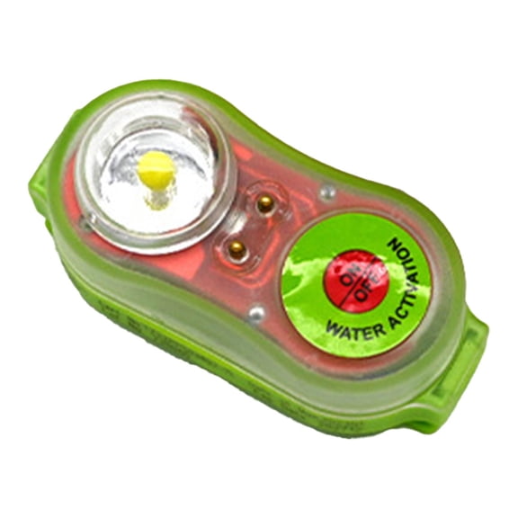 lacooooppia Life Jacket Light Marine Boat Lamp LED Flashing Survival Equipment Professional Practical Waterproof Lightweight Portable