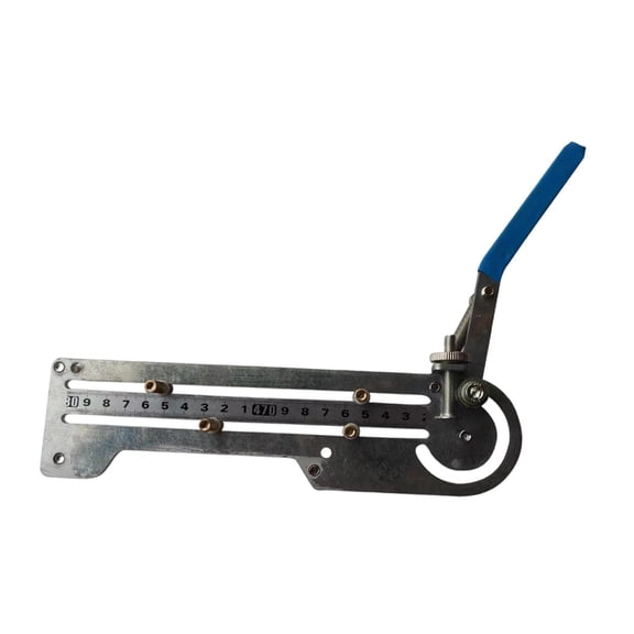 lacooooppia Manual Wire Bender Tool Curve Tool Sturdy Multifunctional Lightweight Stable Small Cable Bending Machine for Air Conditioning
