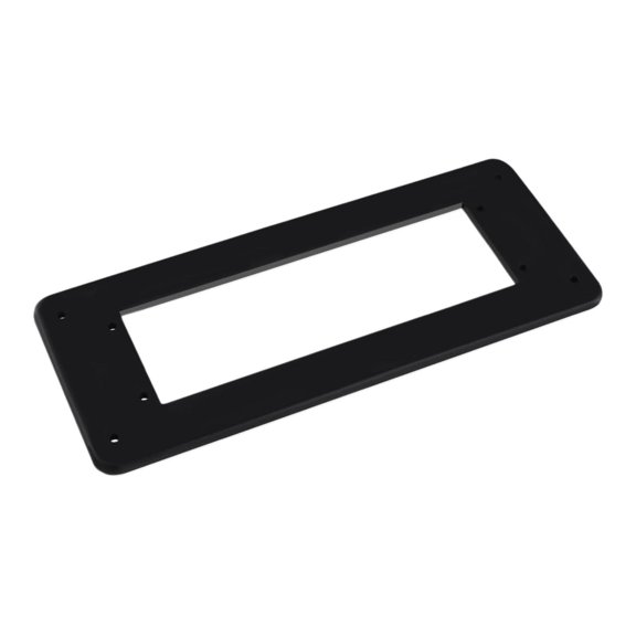 lacooooppia Marine Stereo System Adapter Plate, Parts, Easy to Use Replace Practical Convenient Wear Resistant Accessories Mounting Plate