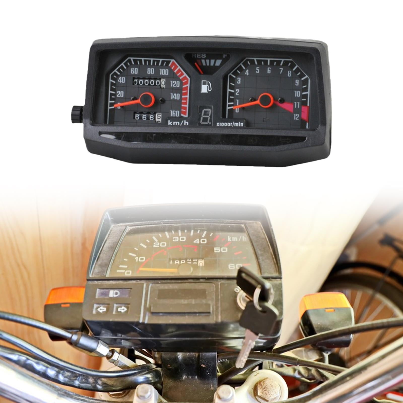 lacooooppia Motorcycle Gauge Cluster Tachometer Dashboard Gauge for Cgl125 Easy Installation Replace Parts High Performance