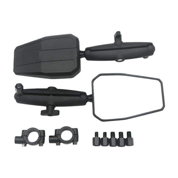 lacooooppia Motorcycle Mirror Sturdy Foldable for Snowmobile ATV Dirt Bike