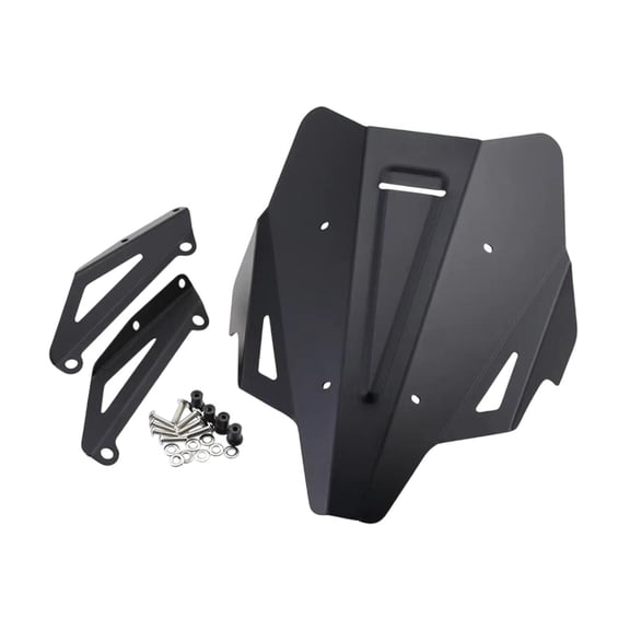 lacooooppia Motorcycle Wind Windscreen Deflector Air Flow Wind Deflector Easy to Install ACC Multifunctional Spoiler Fairing Cover