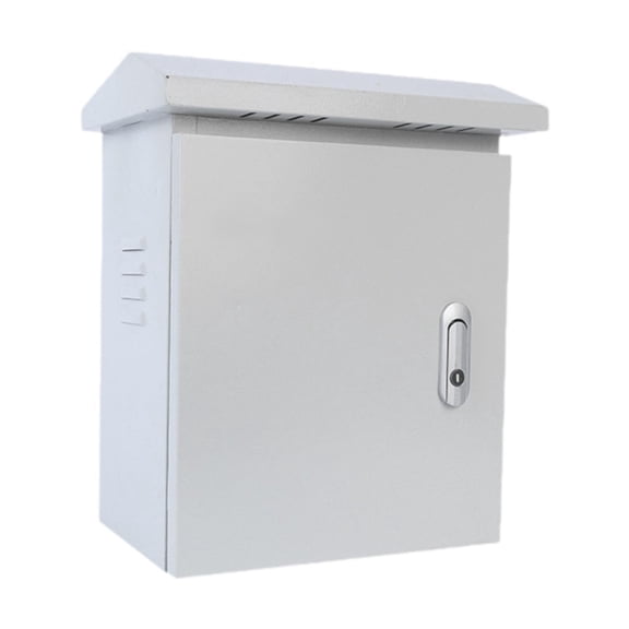 lacooooppia Outdoor Junction Box Distribution Case Lockable Water Resistant Enclosure Electrical Project Sturdy Electrical Box Waterproof 30x25x16cm