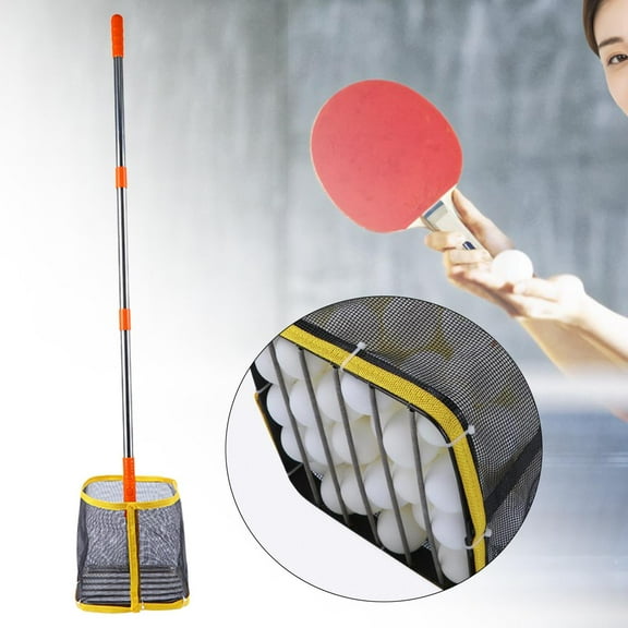 lacooooppia Pingpong Balls Retriever Storage Basin Table Tennis Pick Up Balls Retrieval Tool Picker Tennis Balls Pickup for Outdoor Sports