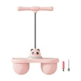 thumbnail image 1 of lacooooppia Pogo Ball with Handle Pogo Bouncing Ball Kids Funny Adjustable Rope Length Pogo Stick for Body Training Assistant Toys Sports Pink, 1 of 8