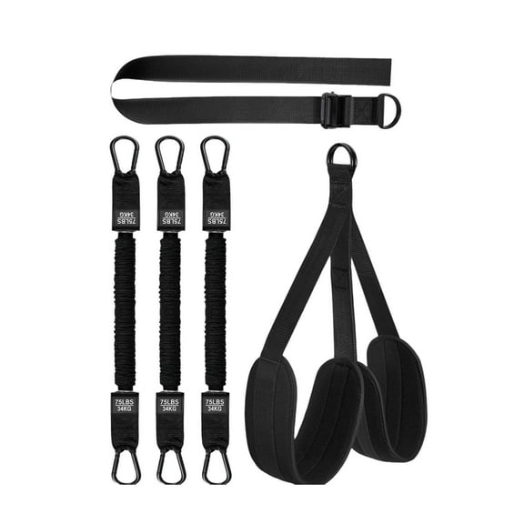 lacooooppia Pull -up Assistance Straps, Adjustable Weight Pull -UP -ONDERTAGE Connection Heavy -duty Resistance Tapes for Training Body Stretching Fitness Studio