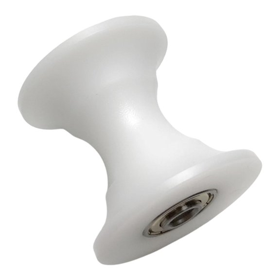 lacooooppia Rowing Machine Bearing Wheel Sturdy Maintenance Practical Smooth Accessories White