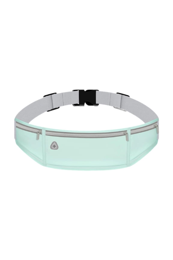 Running Belt Fanny Pack Phone Bag for Women Men Runners Waterproof Waistband Bag Exercise Waist Pouch for Gym Fitness Workout Blue