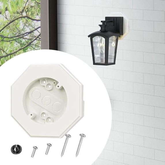 Fascinating Outdoor Light Mounting Plate Images