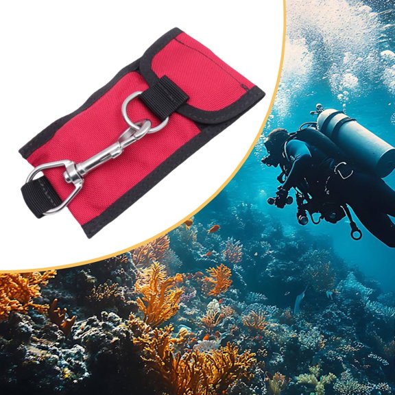 lacooooppia Single Reefing Hook Gear Portable Compact Underwater Activities Convenient for Underwater Photographers Versatility Equipment red