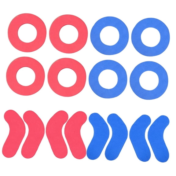 lacooooppia Ski Snowboard Boot Fitting Aid Snowboard Shin Pad Self Sticky Multi Purpose Shock Absorption Ski Ankle Boot Pads for Climbing