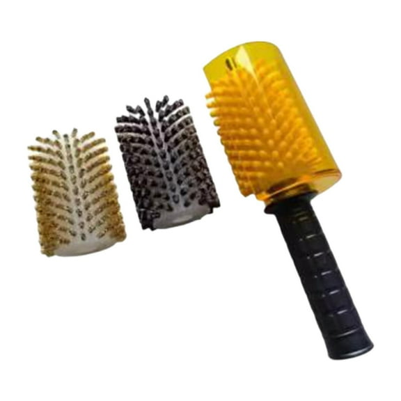 lacooooppia Snowboard Brush Kit Ski ing Brushes Nylon Brass Horsehair, Electric Roller Brush, Ski Brushes Ski Brush Kit