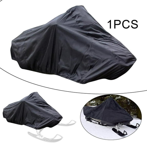 lacooooppia Snowmobile Travel Covers Snow Sled Sun Resistant Waterproof Protector Rain Cover Winter Sleigh Outdoor Toboggan Cover colorful