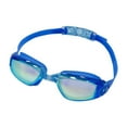 thumbnail image 1 of lacooooppia Swimming Glasses Waterproof Adults And Leak Protection Practical Teenagers Swimming Glasses Anti -fog for Party Outdoors in The Open Water Electroplating Blue, 1 of 8