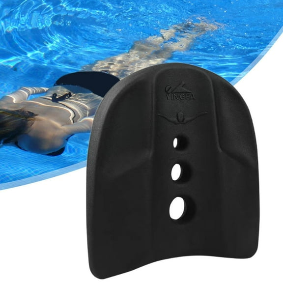 lacooooppia Swimming Kickboard Training Equipment Pool for Men Women Children, EVA Water Aids, Swim Learning Sturdy Black
