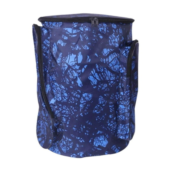 lacooooppia Taekwondo Bag Sparring Equipment Rucksac Wear Resistant Oxford Stoffteltack Box Backpack Sports Fitness Bag for Sanda Training Blue