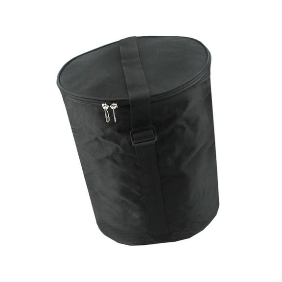 lacooooppia Tennis Ball Bag Carrying Bag Adjustable Strap Practice Tennis Bucket Handbag Black