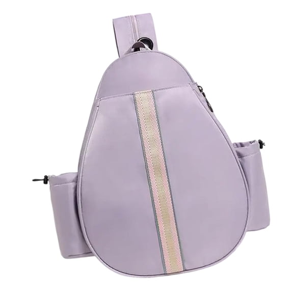 lacooooppia Tennis Racket Bag Crossbody Bag Carry Bag Lightweight with Water Bottle Holder Smooth Zipper Organizer Badminton Bag Backpack