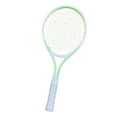 thumbnail image 1 of lacooooppia Tennis Racket Tennis Equipment Practical High Strength Nylon Strings Tennis Racquet for Park Recreational Garden Outdoor Game Green White, 1 of 8