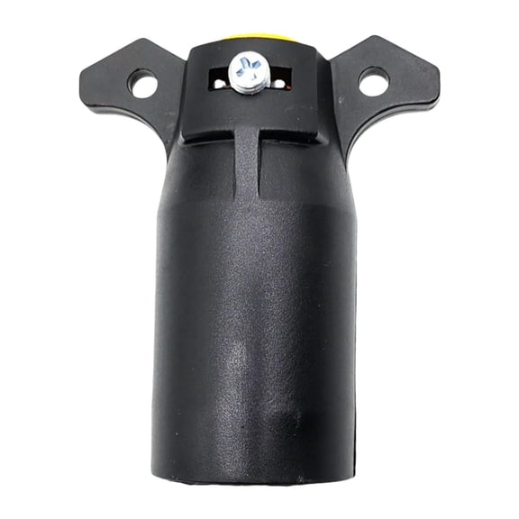 lacooooppia Trailer Plug Adapter 7 Pin Trailer Connector Flat Trailer Plug RV Towing Adapter Power Signal Connector Designed with Pp Copper for Stable Electrical