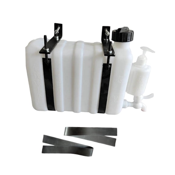 lacooooppia Truck Water Tank Hand Wash Container Utility Portable Sturdy Large Capacity Water Storage Carrier Versatile Suitable for Truck Drivers Camping Constru 44cmx12cmx25cm