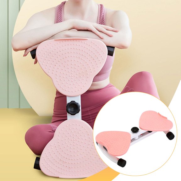 lacooooppia Waist Twister Machine Balance Training Professional Versatile Ab Twist Board Pink Without Rope