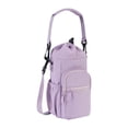 thumbnail image 1 of lacooooppia Water Bottle Carrier Bag with Zip Pocket Adjustable Shoulder Strap, Water Bottle Bag for Running Outdoor Activities Traveling, 1 of 8