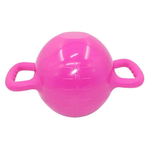 lacooooppia Water Filled Kettlebell Fitness Equipment with Scale Display Home Gym Practical Professional Premium Yoga Fitness Kettle Bell Pink