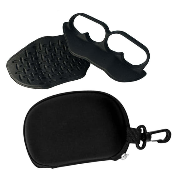 lacooooppia Weight Lifting Gym Grips Grips Fingerless Wearable Heavy Duty Training Gloves Pull Up Grippers for Gymnastics Bodybuilding Fitness Black