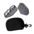 thumbnail image 1 of lacooooppia Weight Lifting Gym Grips Grips Fingerless Wearable Heavy Duty Training Gloves Pull Up Grippers for Gymnastics Bodybuilding Fitness Gray, 1 of 8