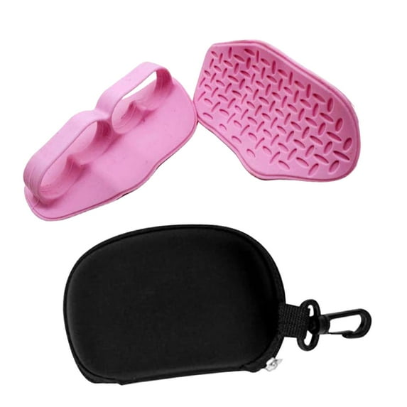 lacooooppia Weight Lifting Gym Grips Grips Fingerless Wearable Heavy Duty Training Gloves Pull Up Grippers for Gymnastics Bodybuilding Fitness Pink