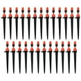 laffoonparts 25PCs Drip Irrigation Spray Emitters for 1/4 inch