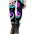 thumbnail image 1 of laiqvcdr Women's Halloween Print Yoga Pants Fashionable Seasonal Pattern Leggings High Waist Comfortable Stretch Workout Running Tights Casual Athletic Wear Full Length, 1 of 7