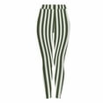 thumbnail image 1 of laiqvcdr Women's Halloween Striped Print Leggings Sports Fitness Pants Solid Colored Casual Tight Fitting Tight Peach Hip Yoga Pants Stretch Pants, 1 of 9