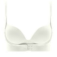 thumbnail image 1 of laiqvcdr Women's Sexy Wireless Push-Up Everyday Bras,Solid Color Naked Sense Bras with Front Hook & Eye Closure, Thin Straps, 1 of 3