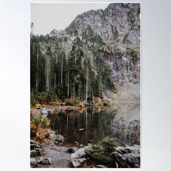 lake shore Poster, 8x12 UNFRAMED