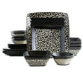 lama Desert Bloom 16 Piece Stoneware Dinnerware Set
