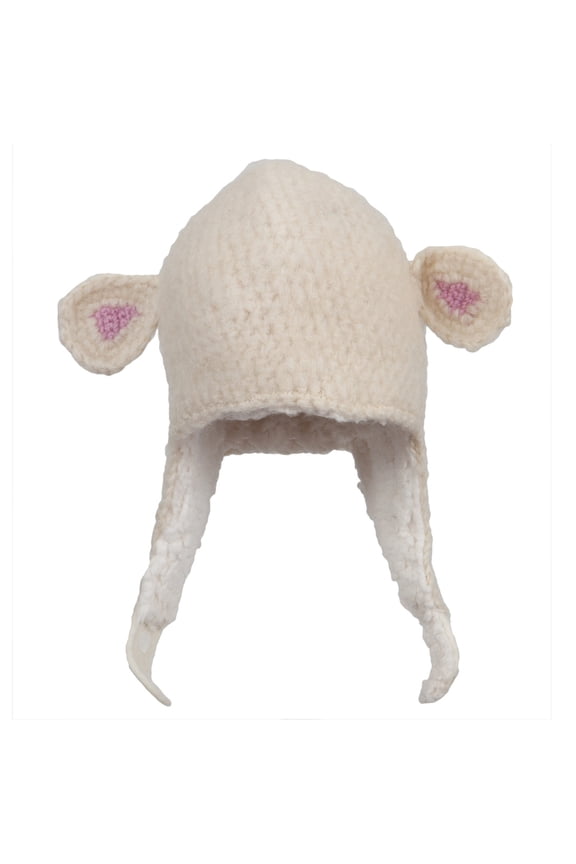 lamb infant peruvian crochet hat
