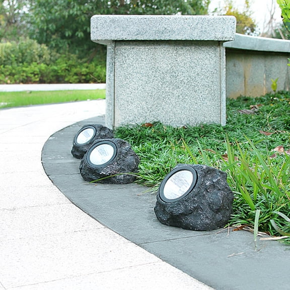 lamp,Lawn Stone Solar Powered Stone Lamp Landscape Solar-powered Lawn Lamp Waterproof Lawn Lamp Solar-powered Solar Lawn Lamp Lamp Solar Lamp Lawn Lamp Stone Solar Stone Lamp