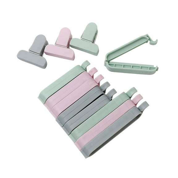 landege 1 Set 36Pcs Kitchen Sealing Clips Portable Moistureproof Clips (Assorted Color)