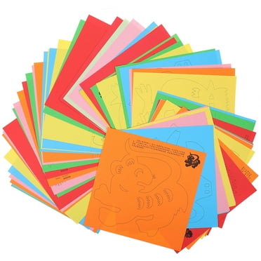 landege 1 Set of Kids Paper-cuts Kit Funny Cut-out Paper Kids Kids' Plaything Kit