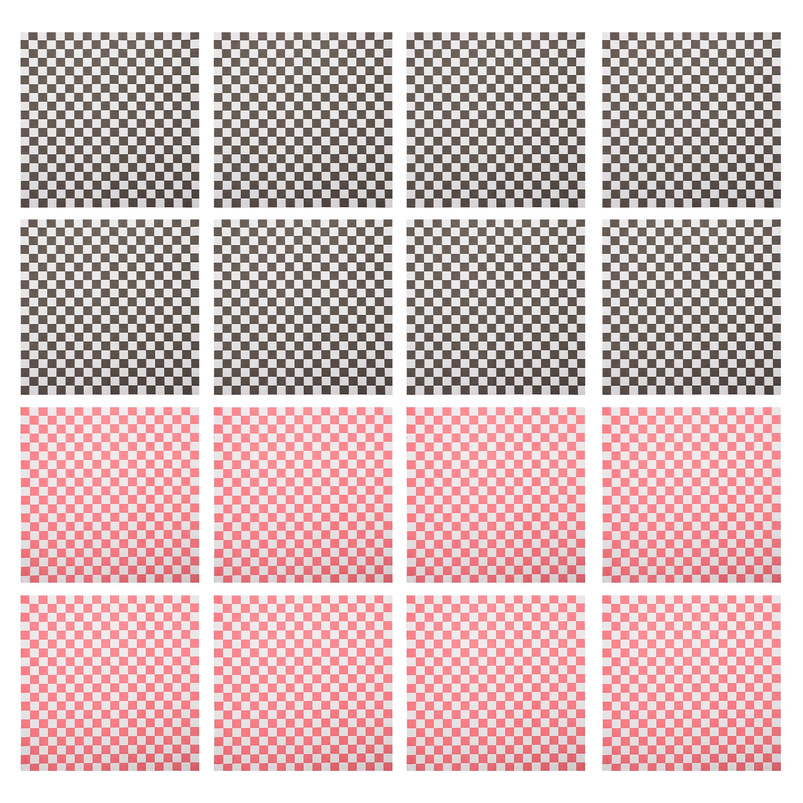 landege 100Pcs Sandwich Paper Wraps Fried Food Wrapper Burger Wax Paper