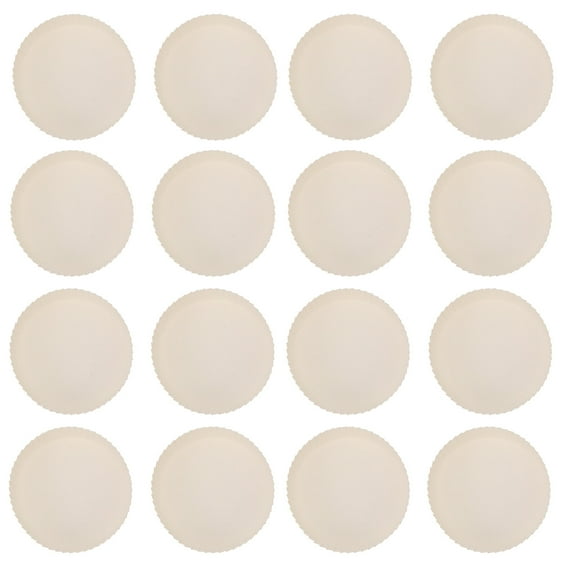 OFFIGAM Disposable Lid for Cup White 100Pcs 3.1in Diameter