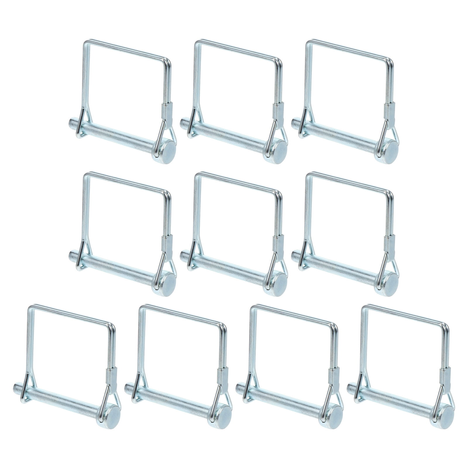 landege 10pcs Wire Lock Pin Coupler Shaft Locking Pin for Trailer Farm