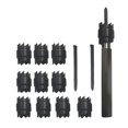 landege 13pcs Spot Welding Drill Double Sided High Rotary Spot Weld